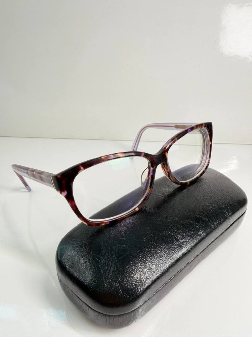Kate Spade Designer Eyeglasses – Tortoise & Lavender Frame – Includes Hard Case
